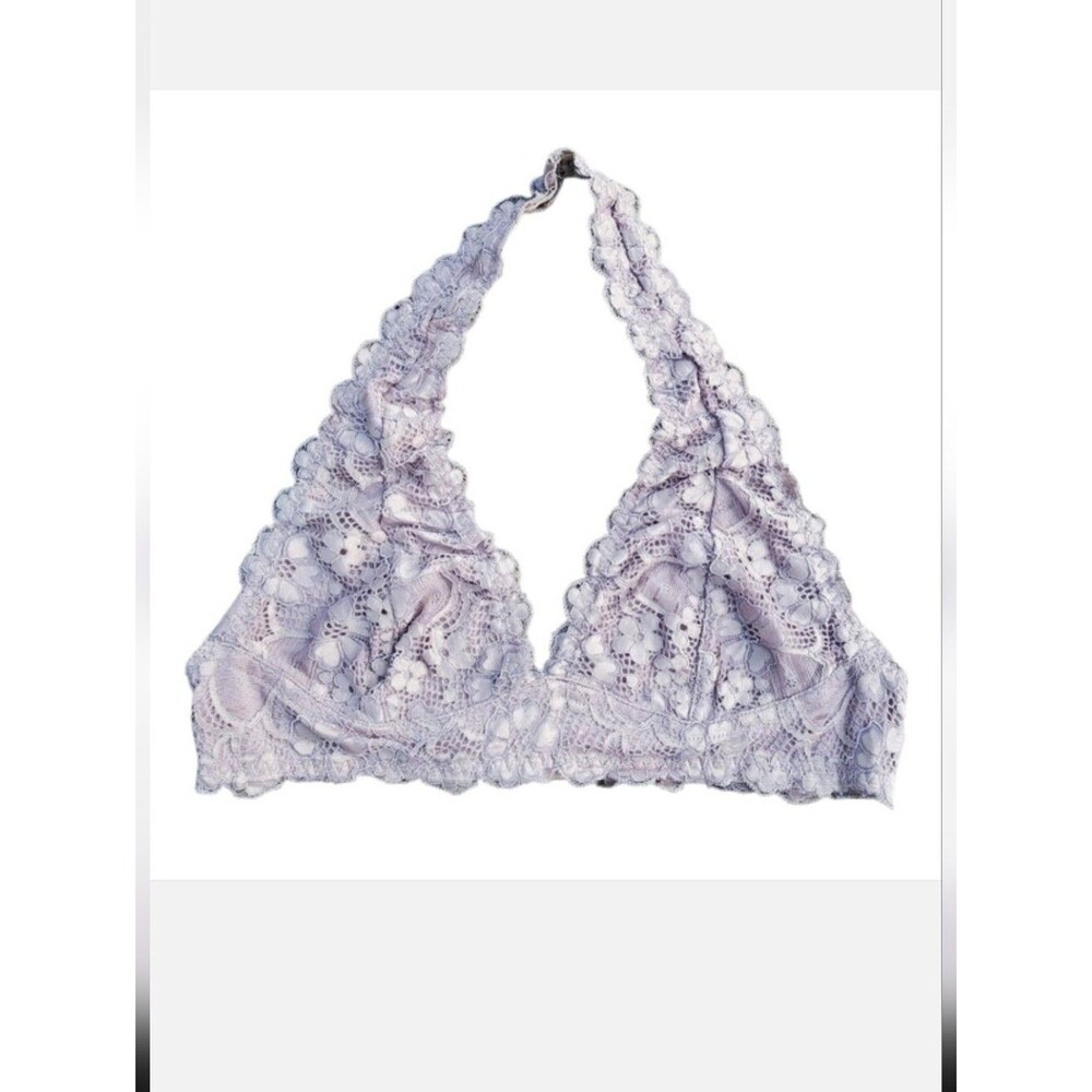 Wishlist Taupe Large Lace Halter Bralette